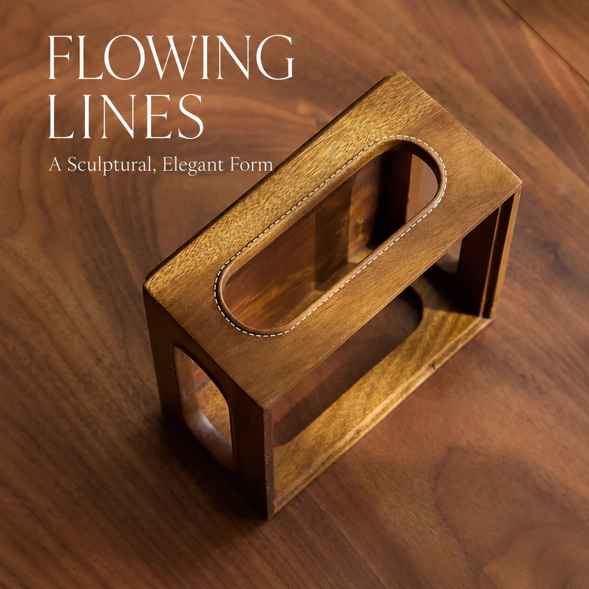 Flowing lines of the Golden Phoebe stand
