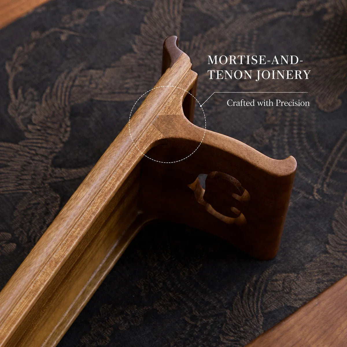 Full mortise-and-tenon joinery detail