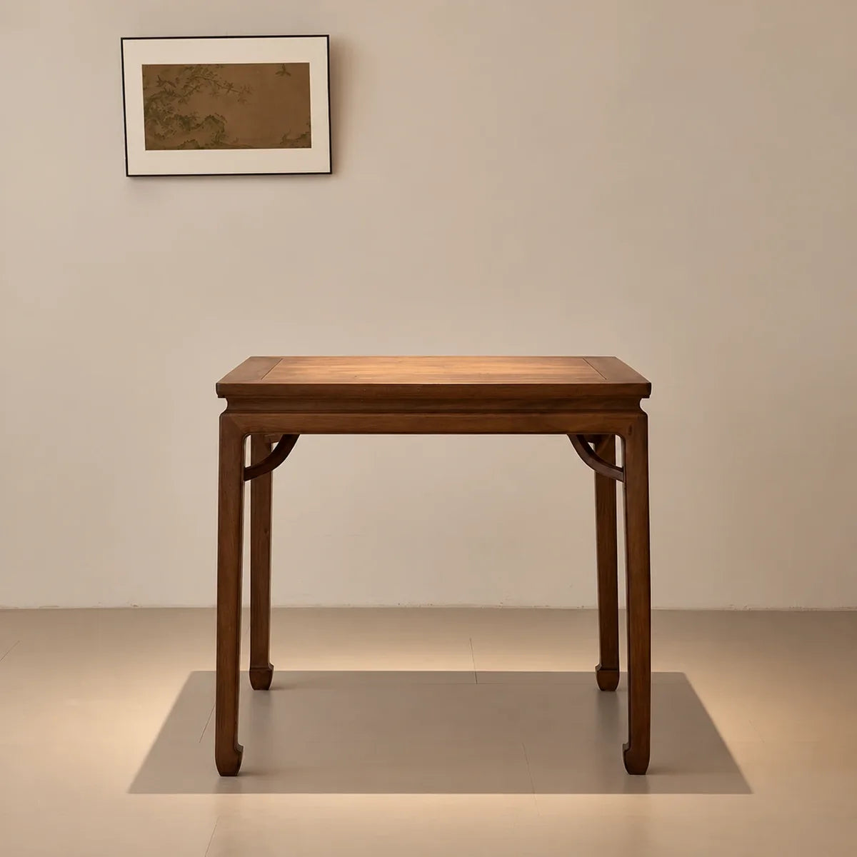 walnut table front