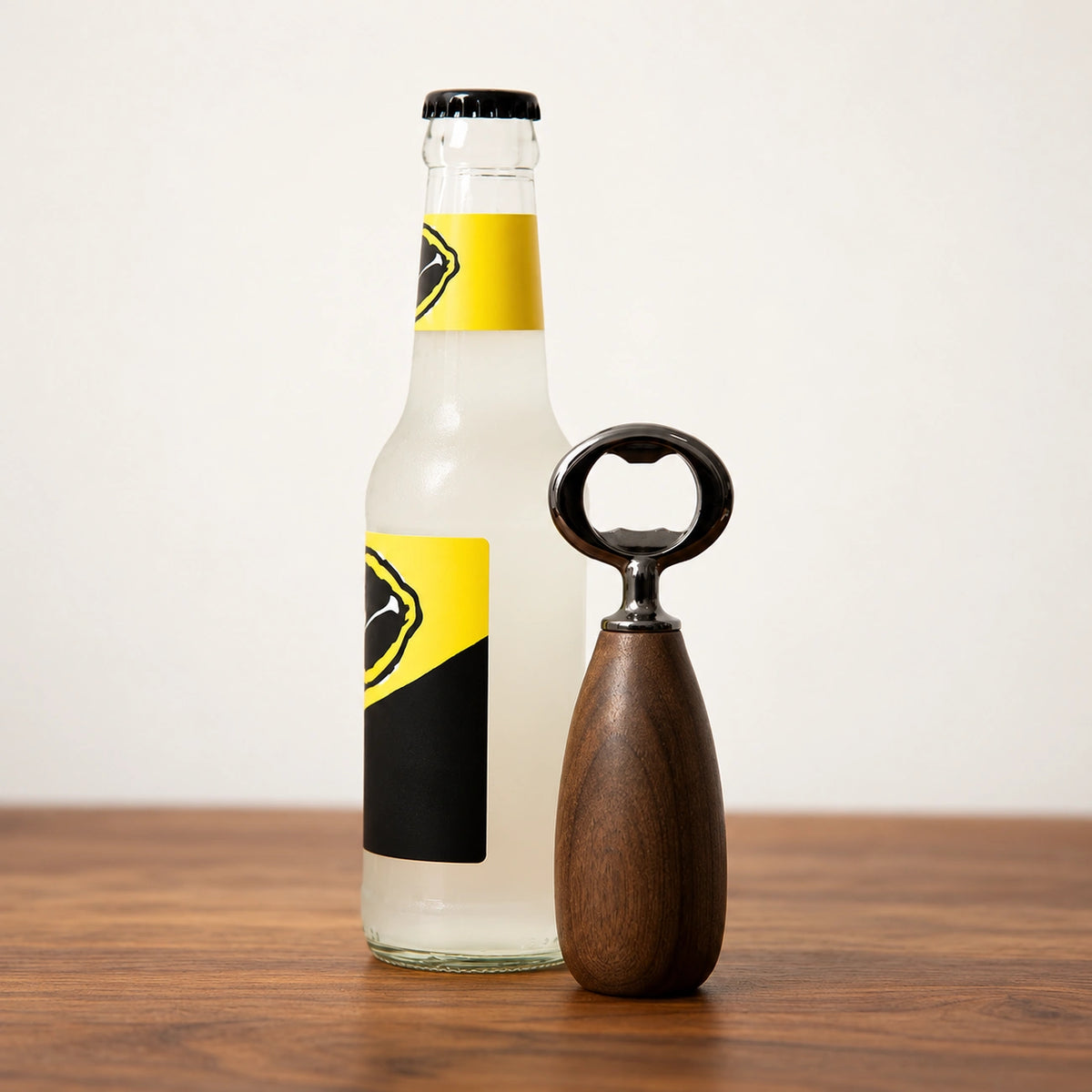North American Black Walnut Bottle Opener